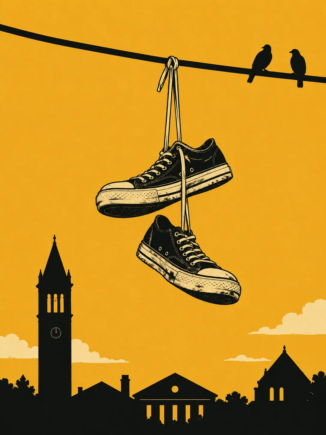 Shoes on a Wire